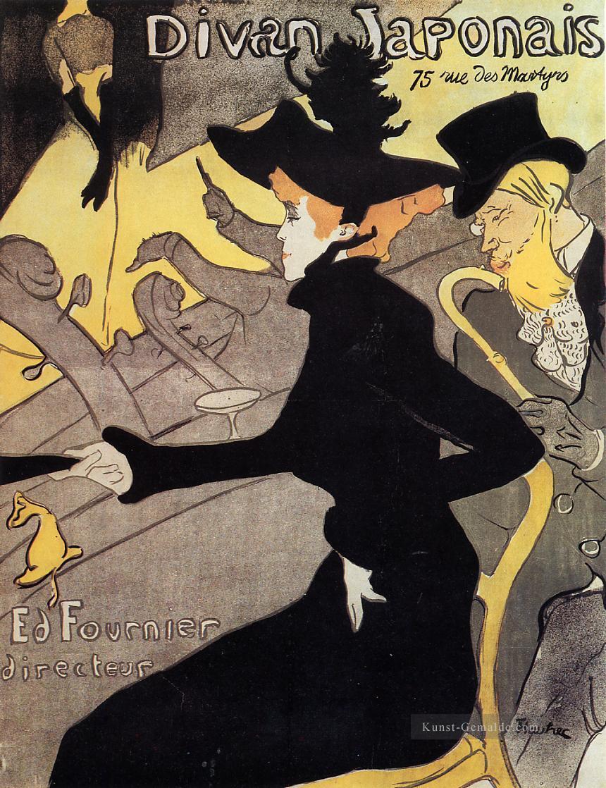 Divan Japonais Beitrag Impressionisten Henri de Toulouse Lautrec Ölgemälde